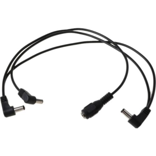 3 Way Guitar Effect Pedal Daisy Power Supply Chain Adapter Cable Splitter