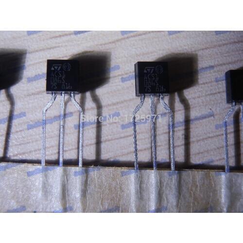 50PCS/LOT ACS108-6SA-TR ACS1086SA ACS1086S IC AC SWITCH 0.8A 600V TO-92-3