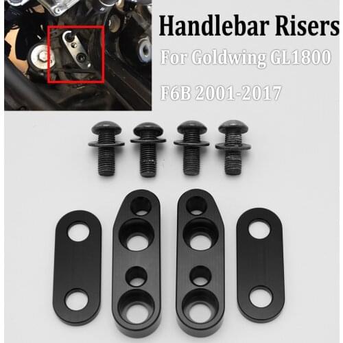 For Honda Goldwing GL1800 F6B GL 1800 2001-2017 2016 2015 Motocross Accessories Motorcycle Bar Clamps Handlebar Risers Adapter
