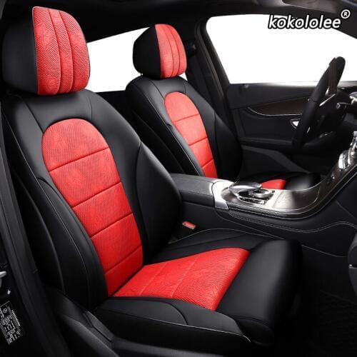 Kokololee Auto Cloth car seat cover for Mercedes-Benz E-class A/B-class C/S class ML GLA GLC GLK GLE GLS CLA CLS R make custom