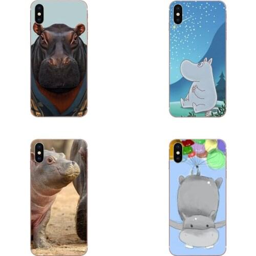For Huawei Mate 30 Pro Lite 20s NOVA 6 SE 5 P40 p30 lite Honor V30 20 Pro On Sale Phone Accessories Case Hippo Animal Cartoon