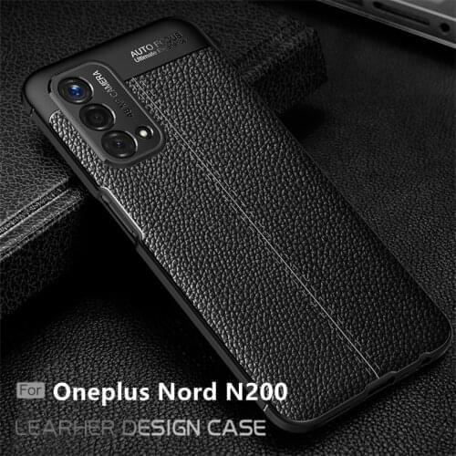 For Cover Oneplus Nord N200 Case For Oneplus Nord N200 Capas Shockproof Soft TPU Leather For Cover Oneplus Nord CE N200 Fundas