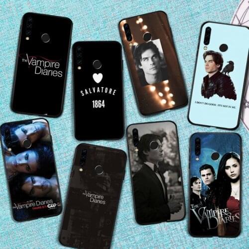 The Vampire Diaries Stefan Damon Phone Case For Huawei Honor view 7a5.45inch 7c5.7inch 8x 8a 8c 9 9x 10 20 10i 20i lite pro
