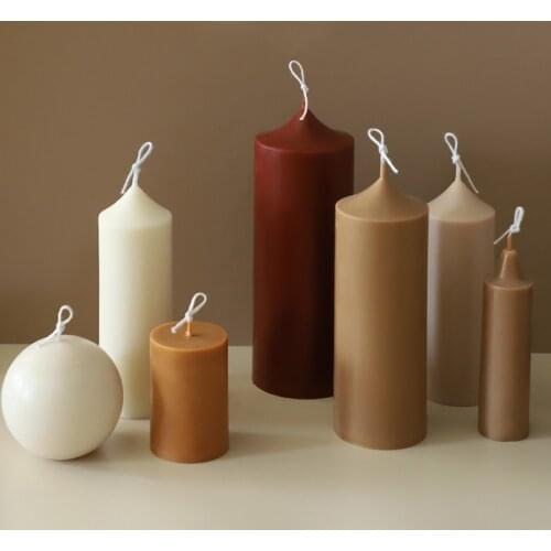 Church Statue Handmade Candle Mold DIY Spere Aromatherapy Plaster Supplies Acrylic Ball shaped Transparent Mould