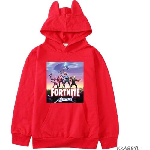 Fortnite Teens Girl Boy Children Cartoon Anime Sweatshirt Suit Kid Autumn Winter Clothe New Game Hoodies Pants Set