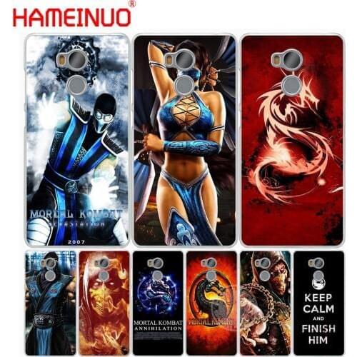 HAMEINUO Scorpion Sub Zero Mortal Kombat x Cover phone Case for Xiaomi redmi 4 1 1s 2 3 3s pro note 4 4X 4A 5A