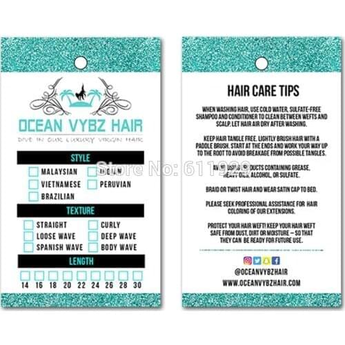 Customized Women Hair Extention paper hang tags/hair labels/hair extension swing tag/hair tag/ribbon free shipping 500 pcs a lot