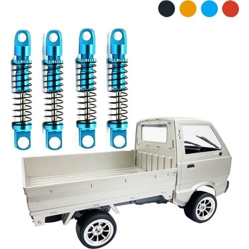 Rear Axle Metal Shock Absorber Upgrade Kit DIY Accessories For Four-Wheel Drive Climbing RC Micro Truck WPL D12 Car