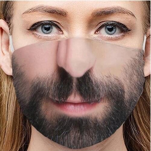 Halloween Masks For Adults Funny Face Mask Reusable Маски Тканевые Headband Bandana Mascarillas Mondkapjes Wasbaar Mascherine Cu