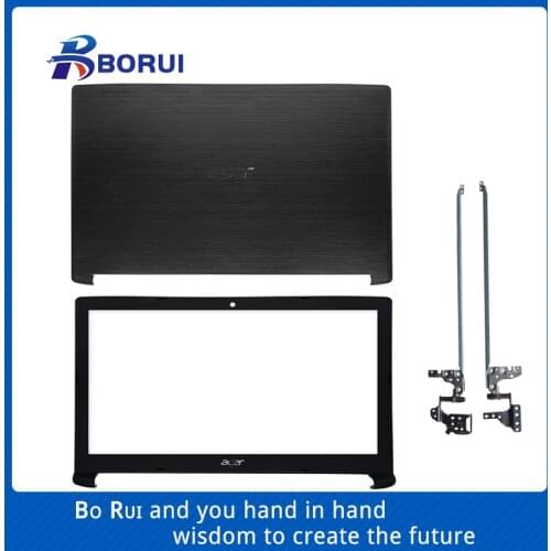 New Laptop LCD Back Cover/front bezel/Hinges For Acer Aspire 5 A515-51 A515-51G A315-33 AM28Z000100 AM28Z000200 Top Cover Case