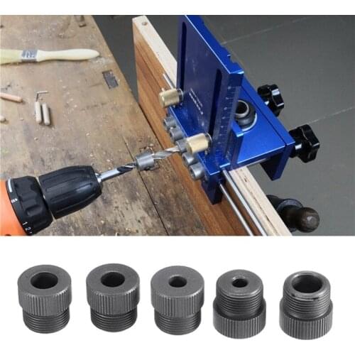 3 in 1 Hole Opener Vertical Drill Gift for DIY Work Friends and Family Woodworking Positioner Aluminum Alloy