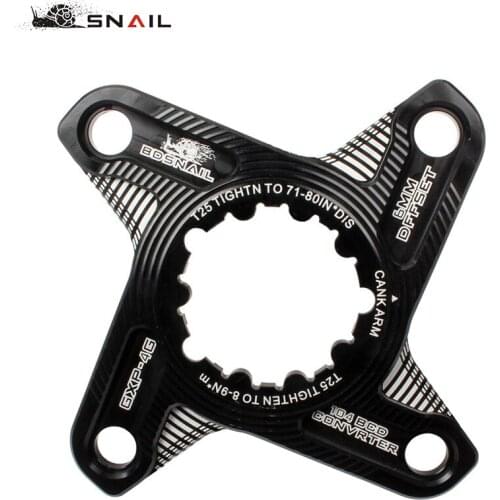 SNAIL GXP crank turn 104BCD conversion claw to GXP TO 104bcd 110BCD crankset adapter piece 4 claw or 5 claw conversioner