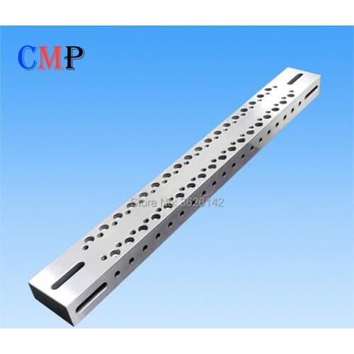 Precision EDM Wire Cut Bridge CMP-7010A 370x50x30mm Crossbeam, SUS440 Stainless Steel Vice Jig Tools for EDM Wire Cutting