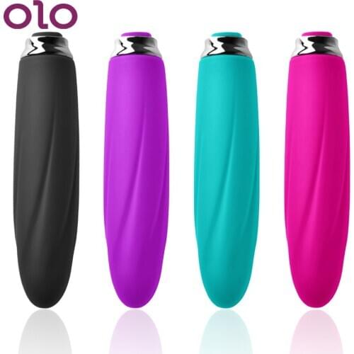 OLO Bullet Vibrator G Spot Massager Clitoris Stimulator 7 Speed Vibrators Sex Toys for Women Men Adult Products