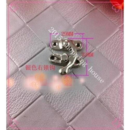 The box around the horn hook box luggage accessories lock hasp hook antique metal DIY 29MM*33MM