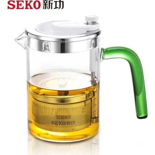 SEKO XG6 tea maker High Borosilicate Glass Cup Teapot