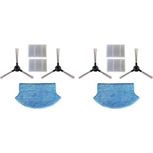1 Set Side Brush & HEPA Filter & Mop Cloth for Midea VCR15 VCR16 Robotic Vacuum Cleaner Parts Accessories