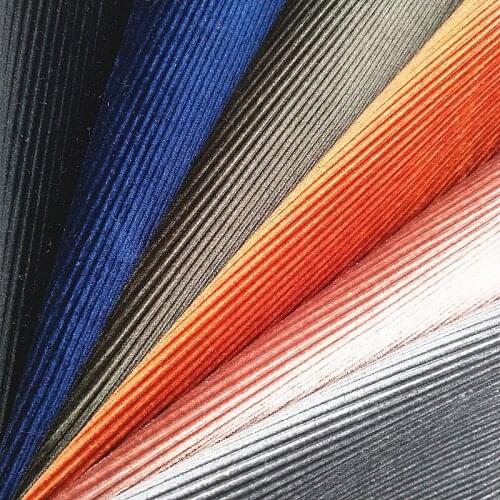 1PC 21X29CM Synthetic Letaher, Cuero Sintetico Faux Leather Embossed Stripes Velvet For Making Bows Accessories T04