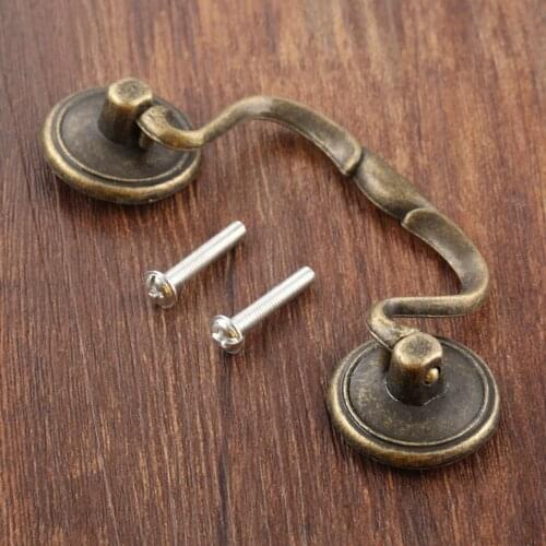 1pc Vintage Plastic Pull Handle Cabinet Handles Drawer Knobs Cupboard Door Pulls Furniture Hardware 114*34mm