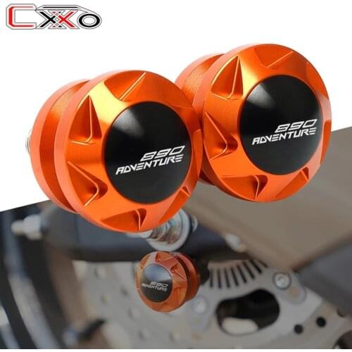 10MM For KTM 890 ADV 890 Adventure R 2021 890Adventure Motorcycle Motorcycle CNC Swingarm Spools slider stand screws
