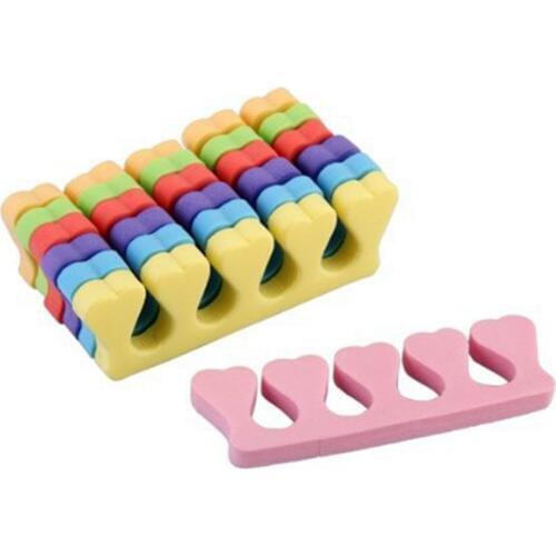 10pcs Nails Toes Separator Nail Art Decoration Tools Painting Separators Finger Separators EVA Manidure Pedicure Hand Spacers