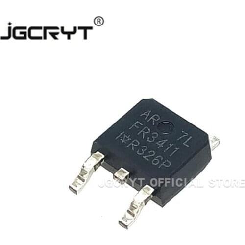 10Unids/lote IRFR3411 FR3411 TO-252 fet n-channel 100V 32A new original direct shot