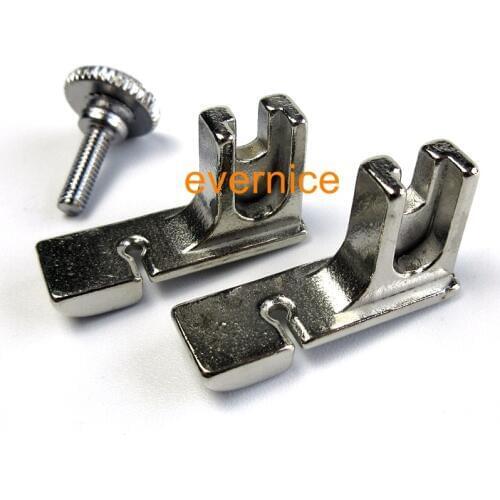 2 Low Shank Tape Edge Shirring Foot For Juki Simplicity White Singer Pfaff Etc