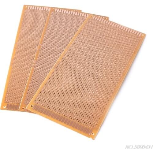 3 Pcs One Side Prototype Matrix PCB Printed Circuit Board 22cm x 10cm D18 20 Dropshipping