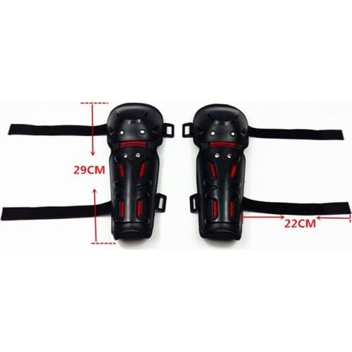 4× Motorcycle Motorcross Elbow Knee Pad Shin Adults Guards Protective Gear