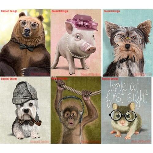 5d diamond painting full square/round animal dog 5d diamond mosaic sale animal diy diamond embroidery full set Christmas gift