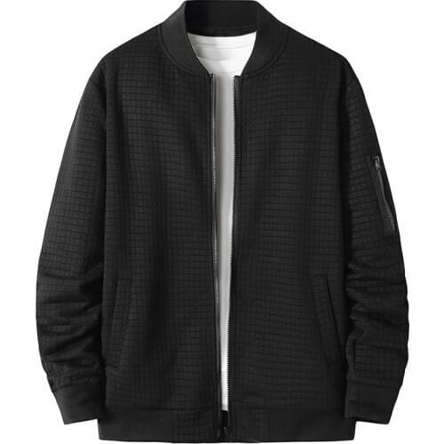 Black Cotton Padded Military Flight Bomber Jacket Men 2020 Brand Casual Zipper Mens Varsity Baseball Jackets Chaquetas Hombre