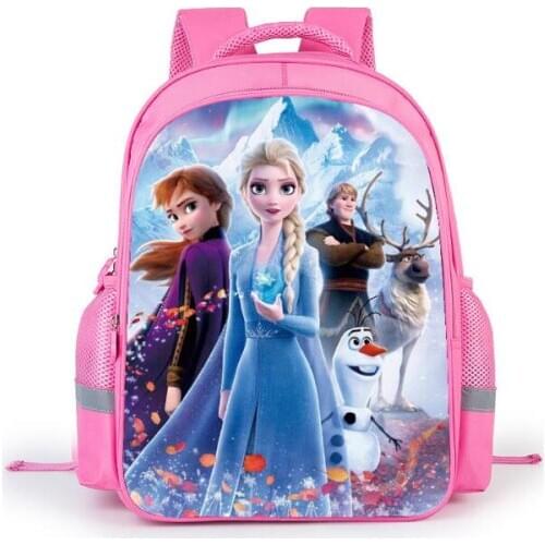 Disney Cartoon Frozen Backpack For Teenage Girls Children School Bags Backpack Kids Princess Elsa Bag Best Gift
