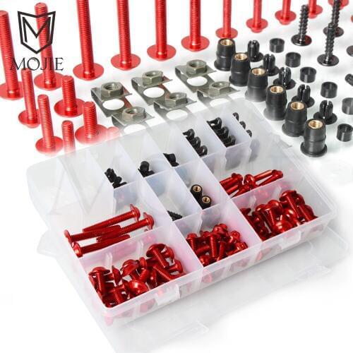 For HONDA XRV750 L-Y CRF1000L G Africa Twin / Adventure Sports Motorcycle Fairing Body Bolts Kit Fastener Clips Screw Nuts