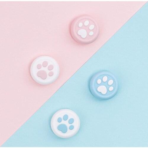 For Xbox One S Silicone Caps Cat Claw Joystick Analog Stick Thumb Grips Cover for Xbox One Controller Joystick Cap
