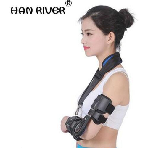 HANRIVER 2018 Adjustable elbow support arm recovery machine broken arm with a fixed gear splint stretch training