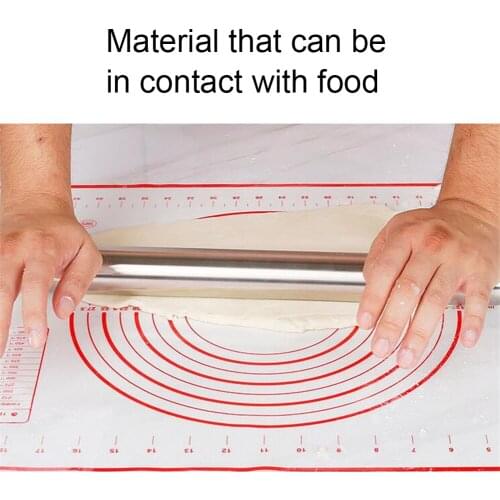 Silicone Baking Mat Pastry Rolling Kneading Pad Kitchen Crepes Pizza Dough Non-stick Pan Pastry Mat 40 x 50/ 50 x 60cm