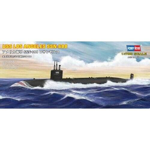 Hobbyboss model 87014 1/700 US Submarine Los Angeles SSN-688 Scale Plastic Model Kit