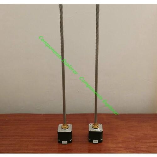 Nema17 350mm T8*8 Leadscrew Linear motors for Hypercube Evolution,2pcs/lot