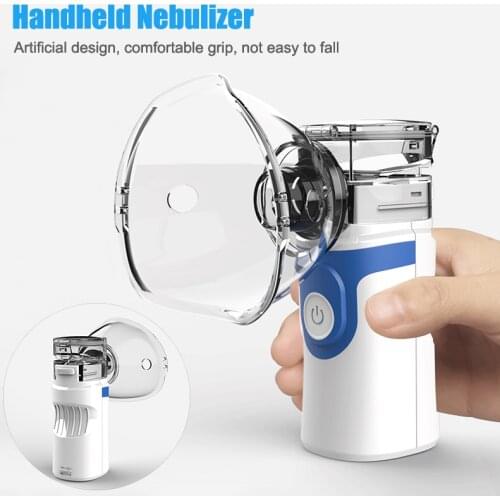 Handheld Inhaler Nebulizer For Kids Adult Nebulizer Portable Ultrasonic Nebulizer Rechargeable Respirator Home Care Automizer