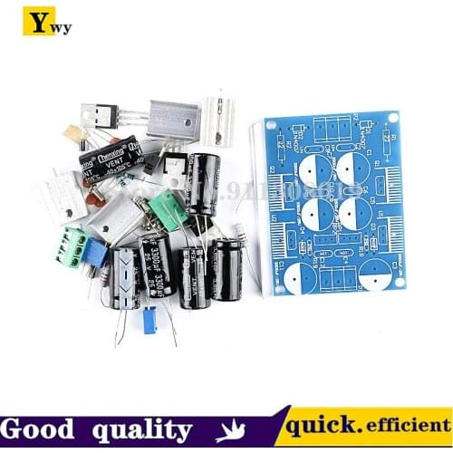 LM317/LM337 positive and negative adjustable DC voltage regulator DIY electronic production parts power supply kit teaching