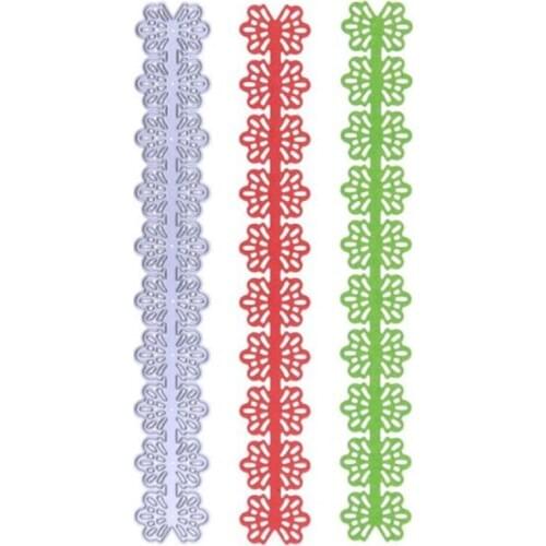 SCD693 Lace Metal Cutting Dies For Scrapbooking Stencils DIY Album Cards Decoration Embossing Folder Die Cuts Molds Tools New