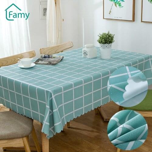 Tablecloth Plastic Soft PVC Table Mat Waterproof Oil Proof Living Room PicnicTable Cloth Cover Manteles De Mesa Rectangular