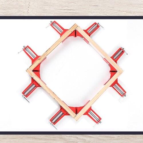 DIY Corner Clamps Quick Fixed 90 Degree Right Angle Clamp Fish Tank Glass Wood Picture Frame Woodwork Corner Clamp