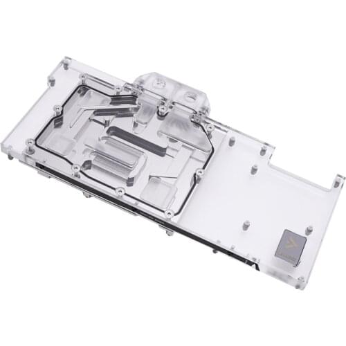 Barrow EVGA 3090 FTW3 GPU Water Block For EVGA RTX 3090/3080 XC3 ULTRA HYDRO COPPER GAMING Graphics Card 5V 3PIN MOBO AURA SYNC