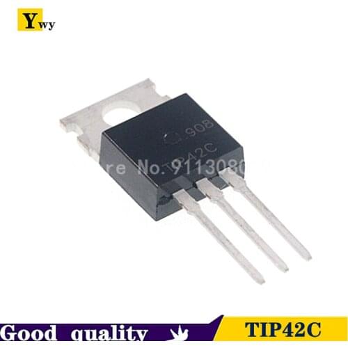 10pcs/lot TIP42C CDarlington transistor pair tube TO-220 new original