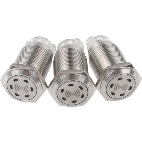 19mm metal waterproof stainless steel buzzer