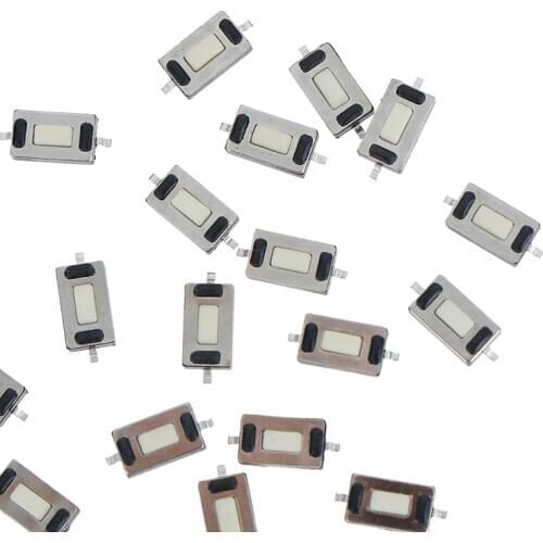 20pcs/lot SMT 3X6X2.5MM SMD Tactile Tact Push Button Micro Switch 3*6*2.5mm For MP3 MP4 Tablet PC Button