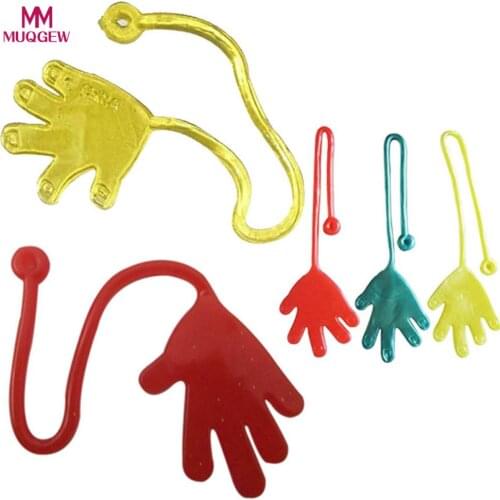 5Pcs Kids Sticky Hands Palm Party Favor Toys Novelties Prizes Birthday Gift toys for children Slime Toys Antistress Deformed Toy
