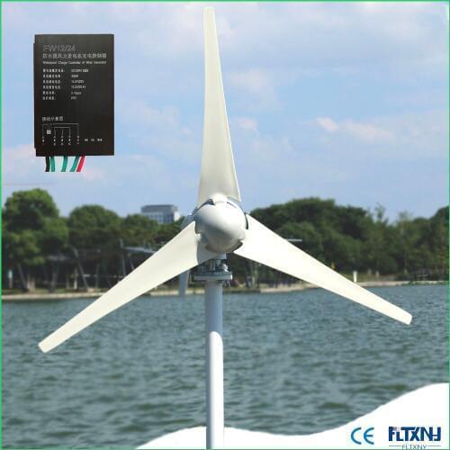 Wind turbine for home use with controller