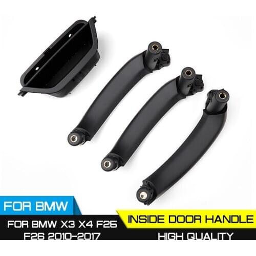 Car Black/Beige Inner Door Handle Trim Panel Handle Interior Door Handles For Bmw X3 F25 X4 F26 2010 2011 2012-2017